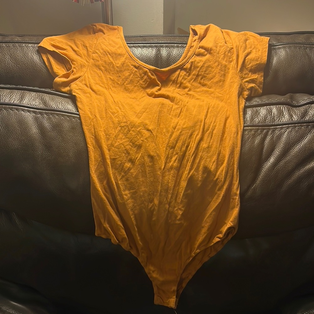 Mustard Onesie